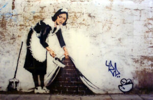 Banksy, British Maid